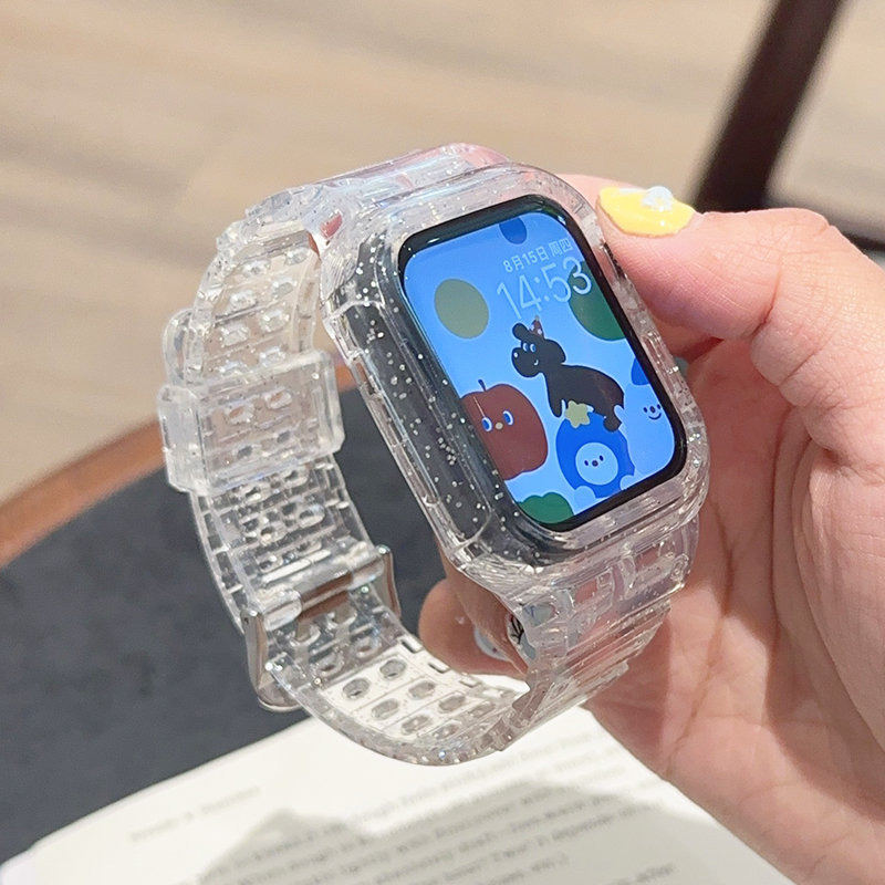 Smartwatch Apple Watches For Men - Silicone Strap+case For Apple Watch Bands