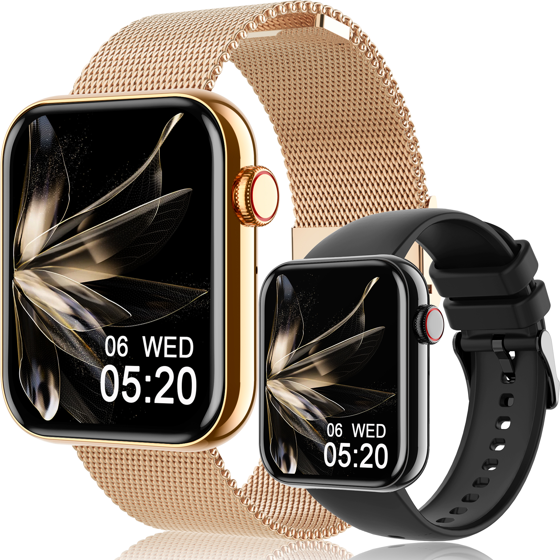 Smartwatch Iphone Watch For Men - Smart Watch for Women/Men (Answer/Make Calls)Fitness