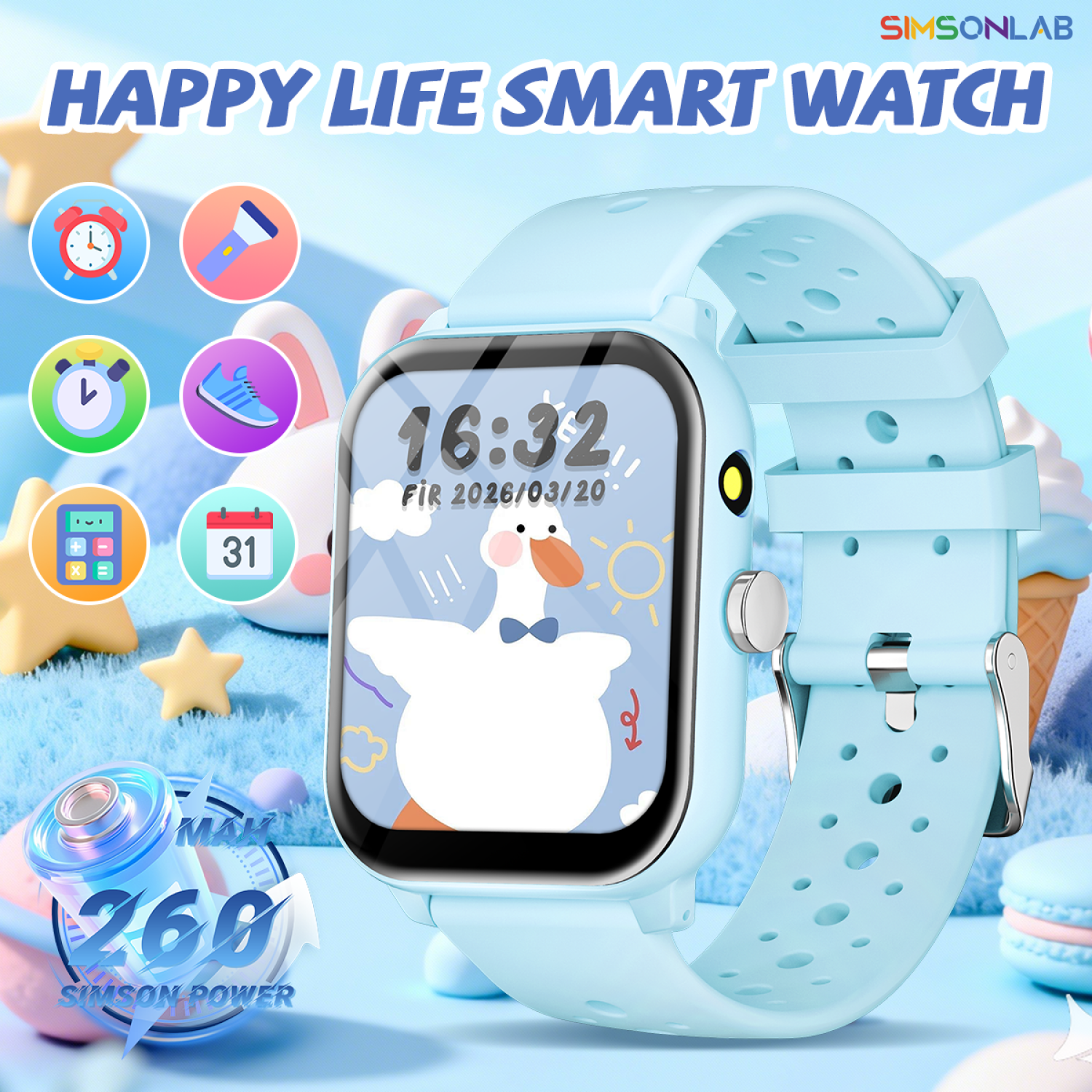 Smartwatch Watches For 12 Year Old Boy - 2026 New Kids Smart Watch For