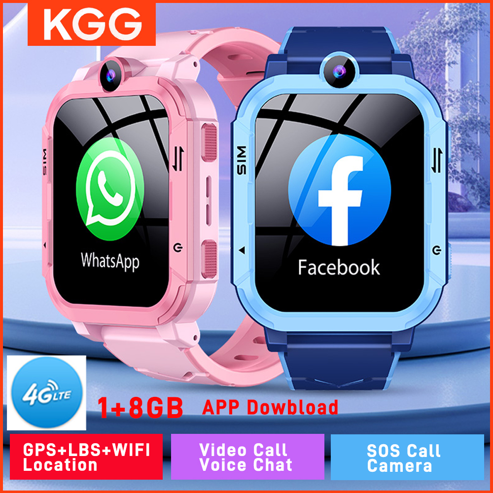 Smartwatch Watches For 12 Year Old Boy - 4G Kids Smart Watch 1+8GB GPS