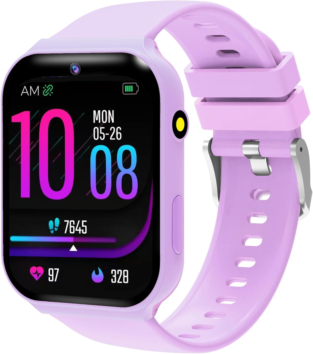 Smartwatch Digital Watches For Kid Girl - Kids Smart Watch with 18 Games,