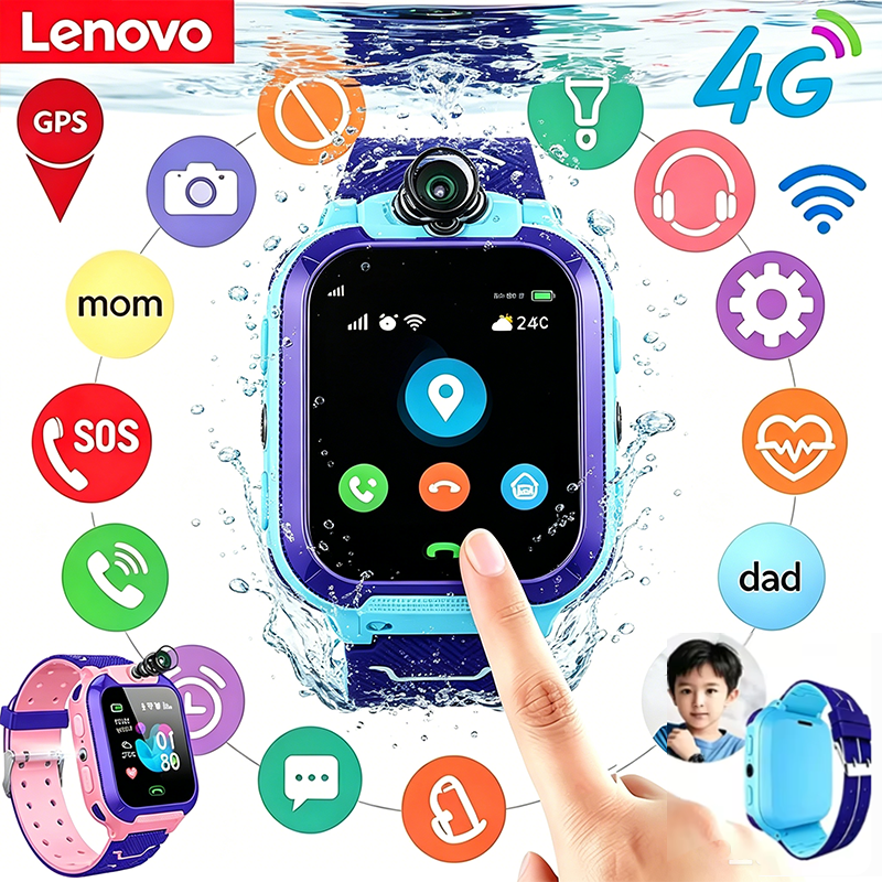 Smartwatch Watches For 12 Year Old Boy - Lenovo 5G Waterproof Children Smart Watch