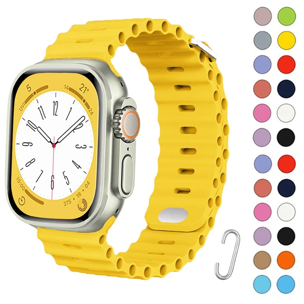 Smartwatch Apple Watches For Men - Ocean strap For Apple watch Ultra