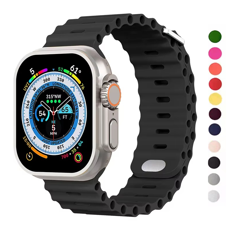 Smartwatch Apple Watches For Men - Ocean strap For Apple watch Ultra