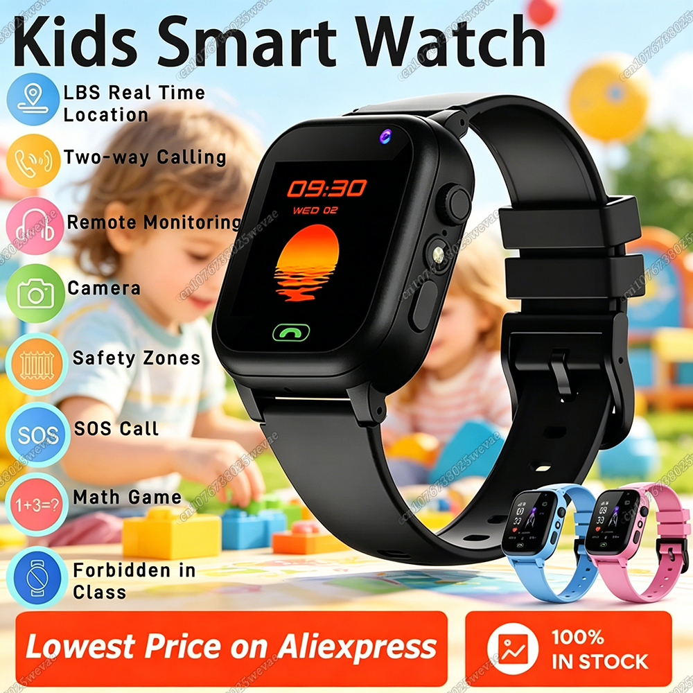 Smartwatch Watches For 12 Year Old Boy - 2026 New Kids Smart Watch 4G