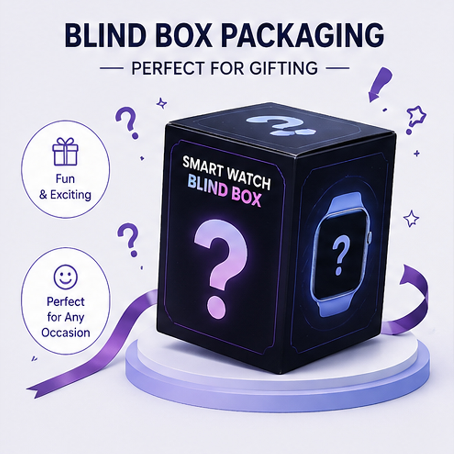 Smartwatch Watches With Bluetooth - 2026 Lucky Electronic Mystery Box, Smart