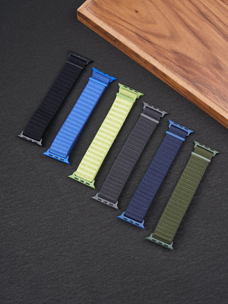 Smartwatch Apple Watches For Men - Nylon Loop straps for iWatch 49mm