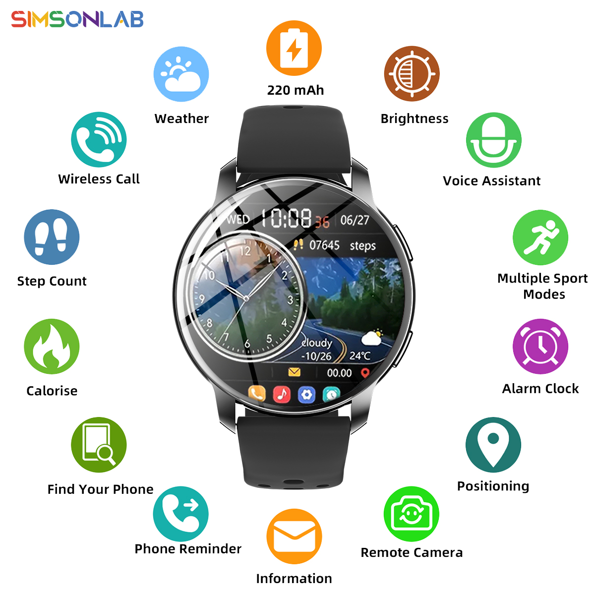 Smartwatch Watches Gift For Women - 2026 New Smart Watch for Android/IOS