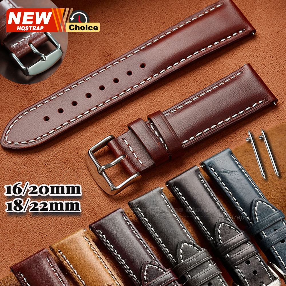 Seiko Watches Smartwatch - New Oil Wax Strap 16mm 18mm