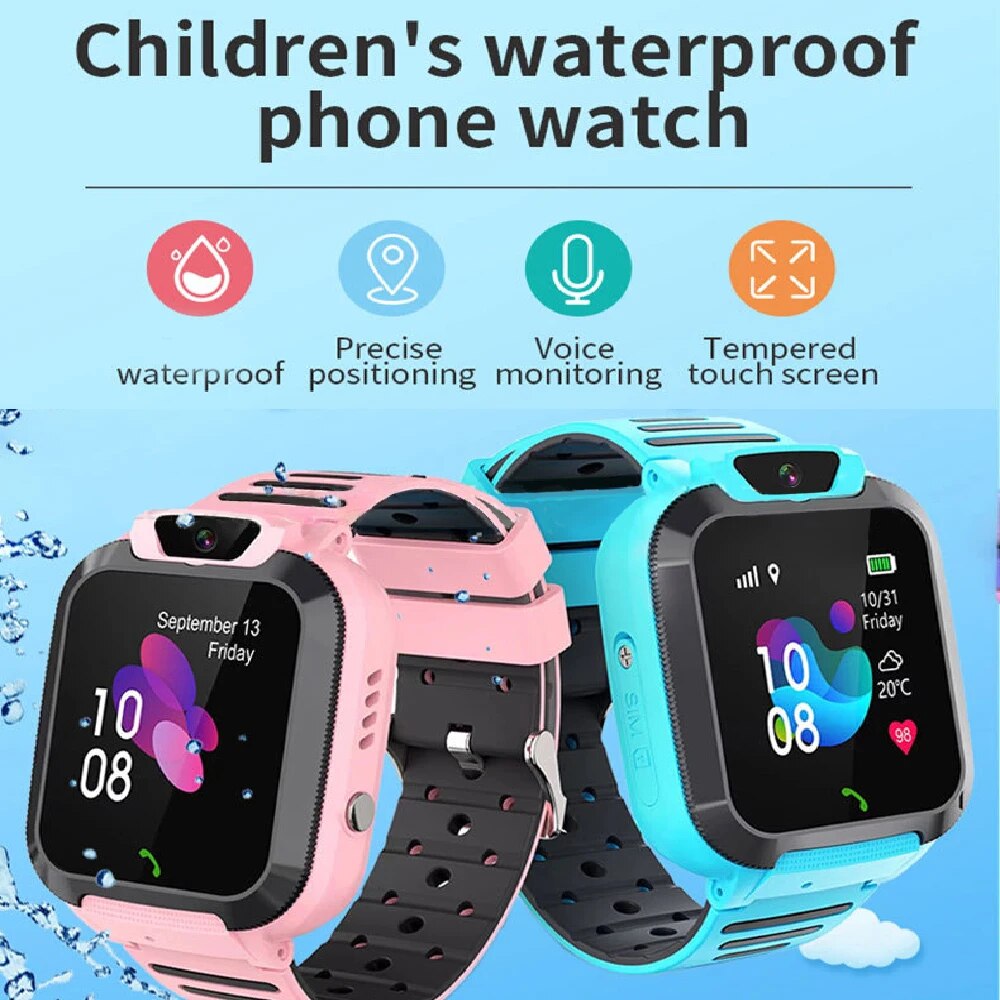 Smart Watch Kids 4G Sim Card S - Smartwatch Watches For 12 Year Old Boy บทวิจารณ์และราคา