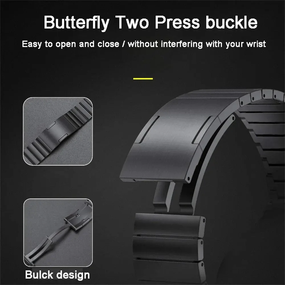 22mm titanium alloy Strap For  - Seiko Watches Smartwatch บทวิจารณ์และราคา