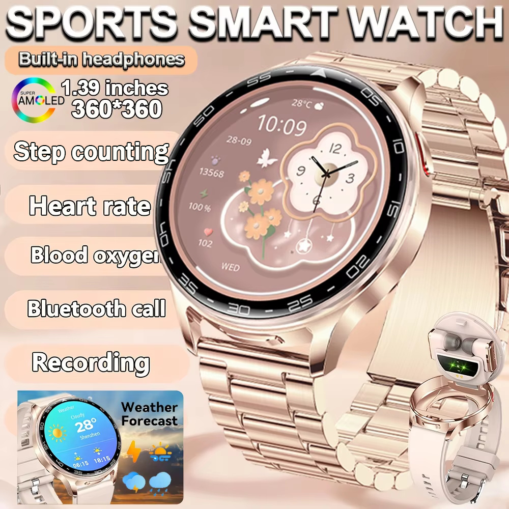 DAORKOW 2-In-1 TWS Headset Sma - Smartwatch Noise Watches For Men บทวิจารณ์และราคา