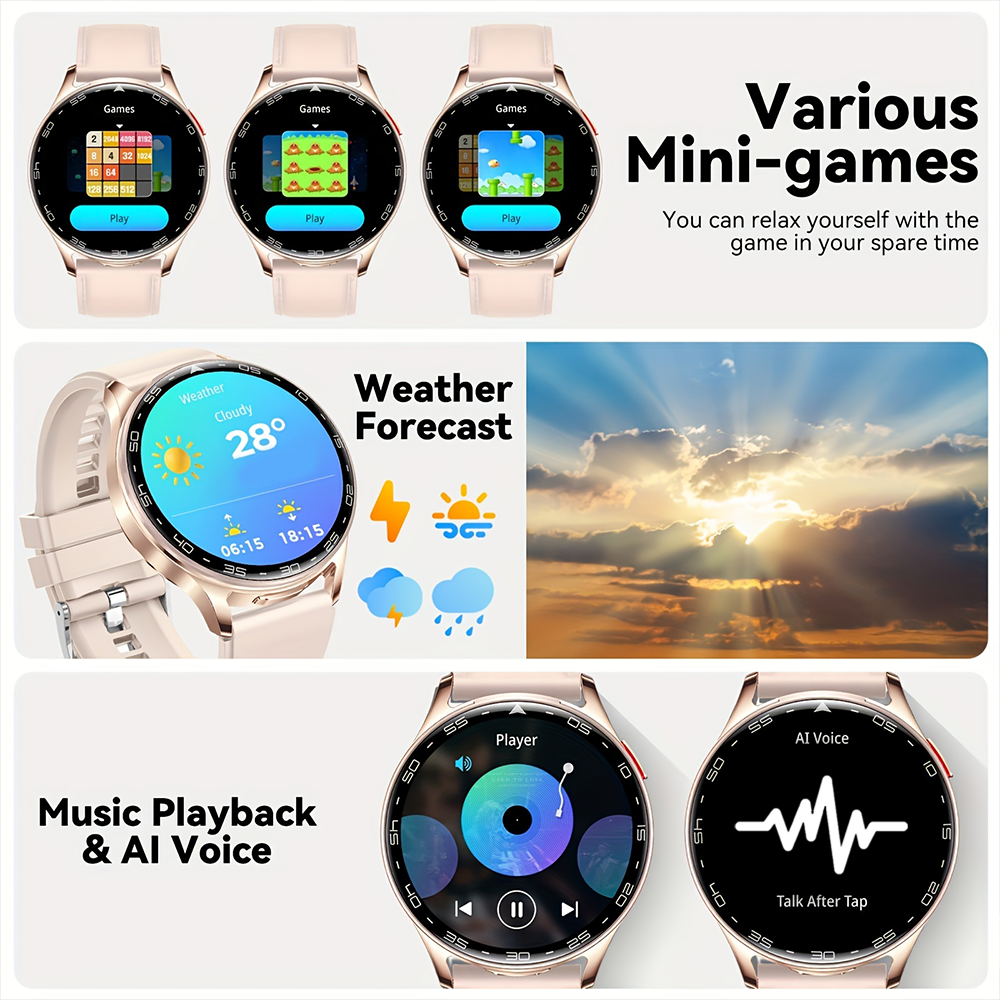 DAORKOW 2-In-1 TWS Headset Sma - Smartwatch Noise Watches For Men บทวิจารณ์และราคา