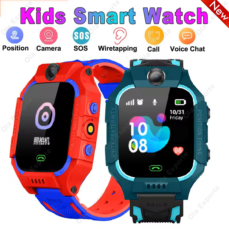 Smart Watch Kids 2G Sim Card S - Smartwatch Watches Gift For Girls บทวิจารณ์และราคา