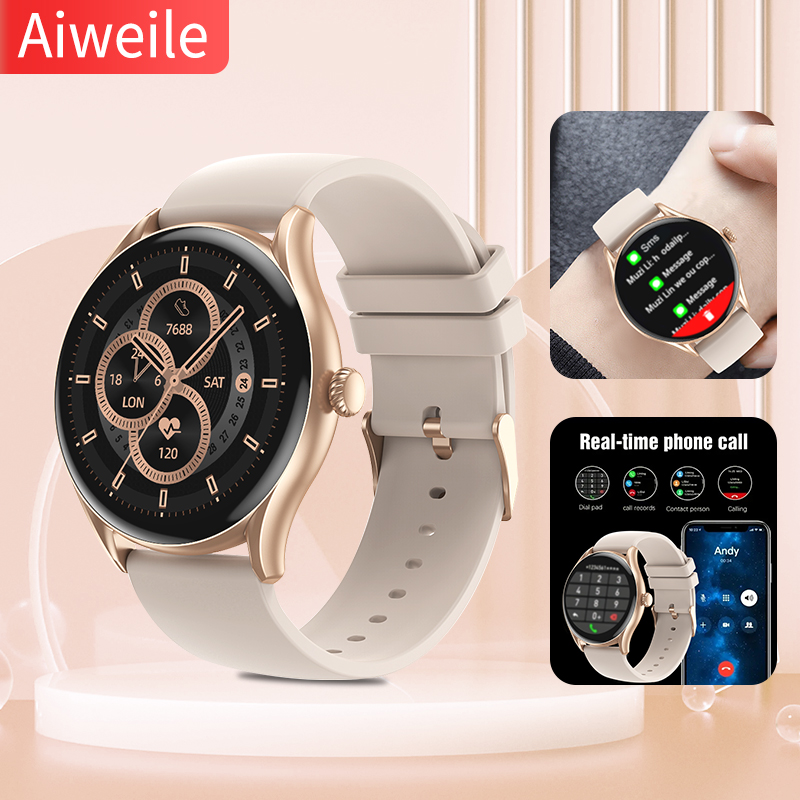 Aiweile AW19 Men Women Smart W - Smartwatch Iphone Watch For Men บทวิจารณ์และราคา