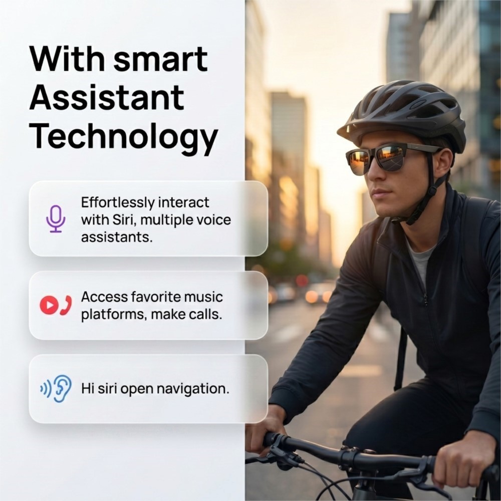Photochromic Smart Glasses Sma - Smartwatch Watches With Bluetooth บทวิจารณ์และราคา