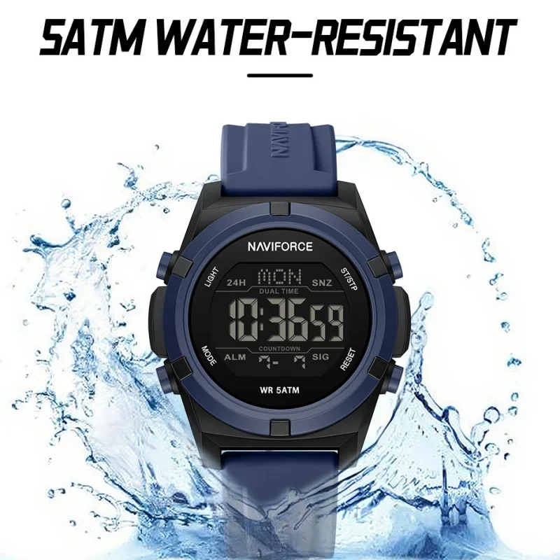 NAVIFORCE 2026 Watches For Men - Tide Watch Surf บทวิจารณ์และราคา