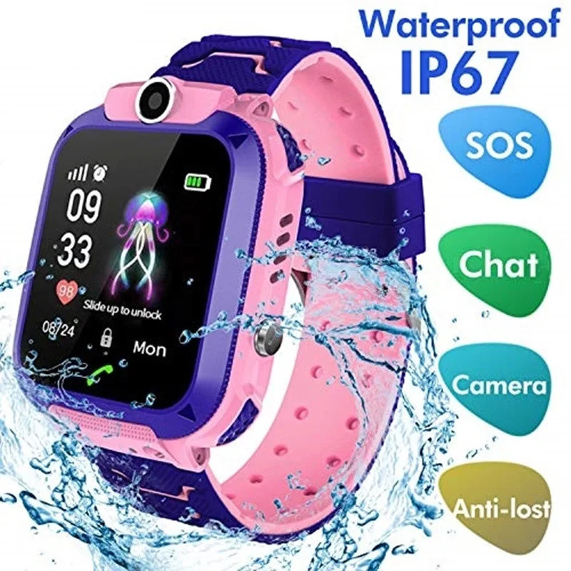 2G Kids Smart Watch SOS Call L - Smartwatch Digital Watches For Kid Girl บทวิจารณ์และราคา