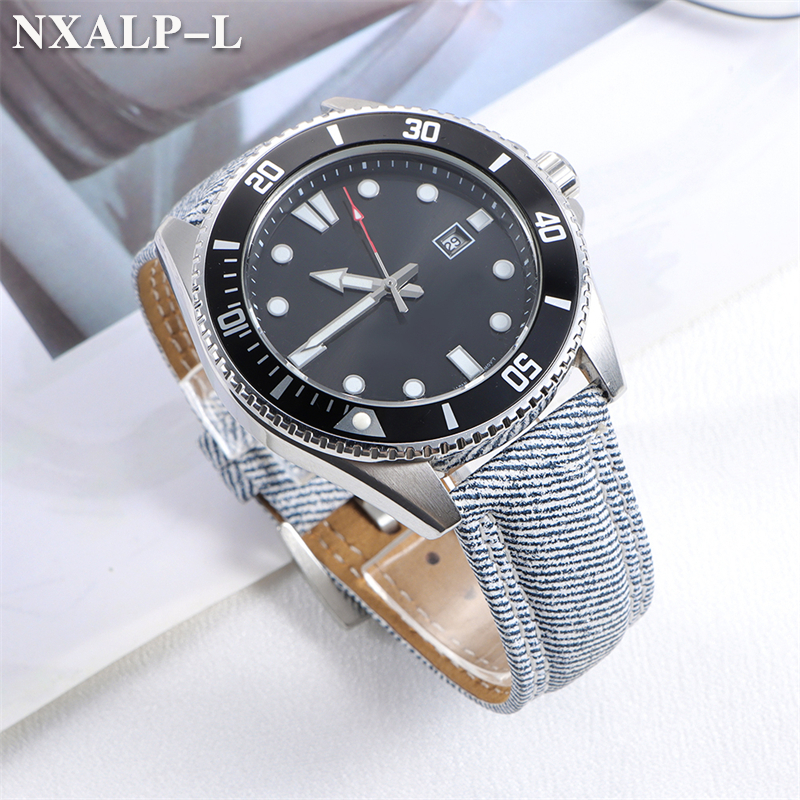 Denim Canvas Nylon Watch Strap - Seiko Watches Smartwatch บทวิจารณ์และราคา