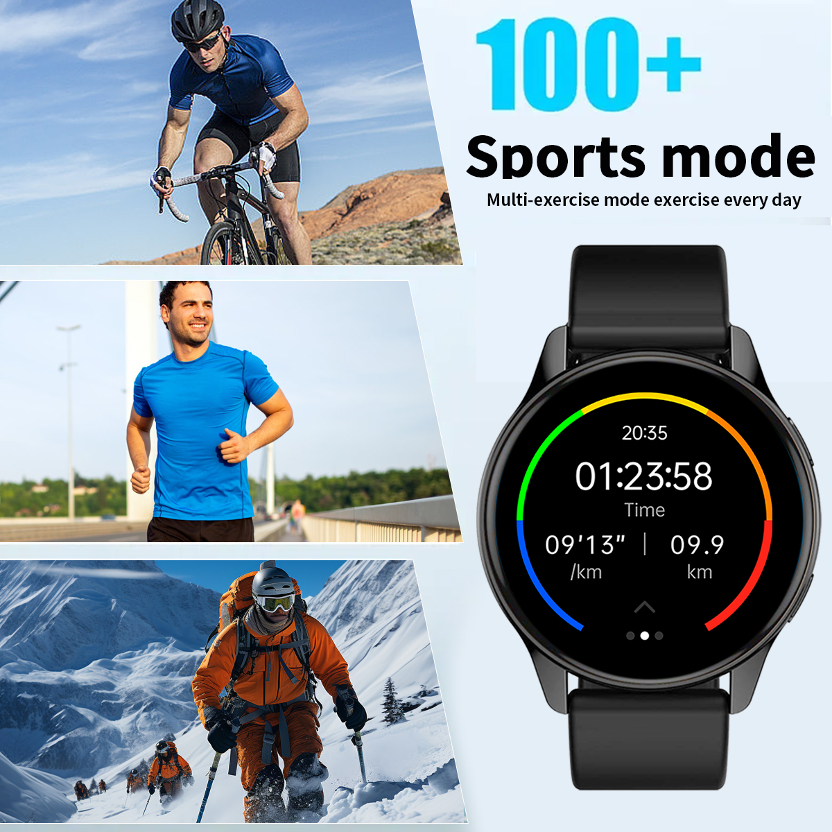 Smart Watch, Wireless Call/Dia - Smartwatch Iphone Watch For Men บทวิจารณ์และราคา