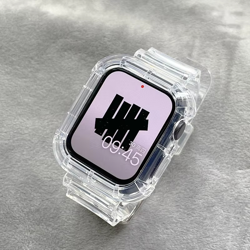 Silicone Strap+case For Apple  - Smartwatch Apple Watches For Men บทวิจารณ์และราคา