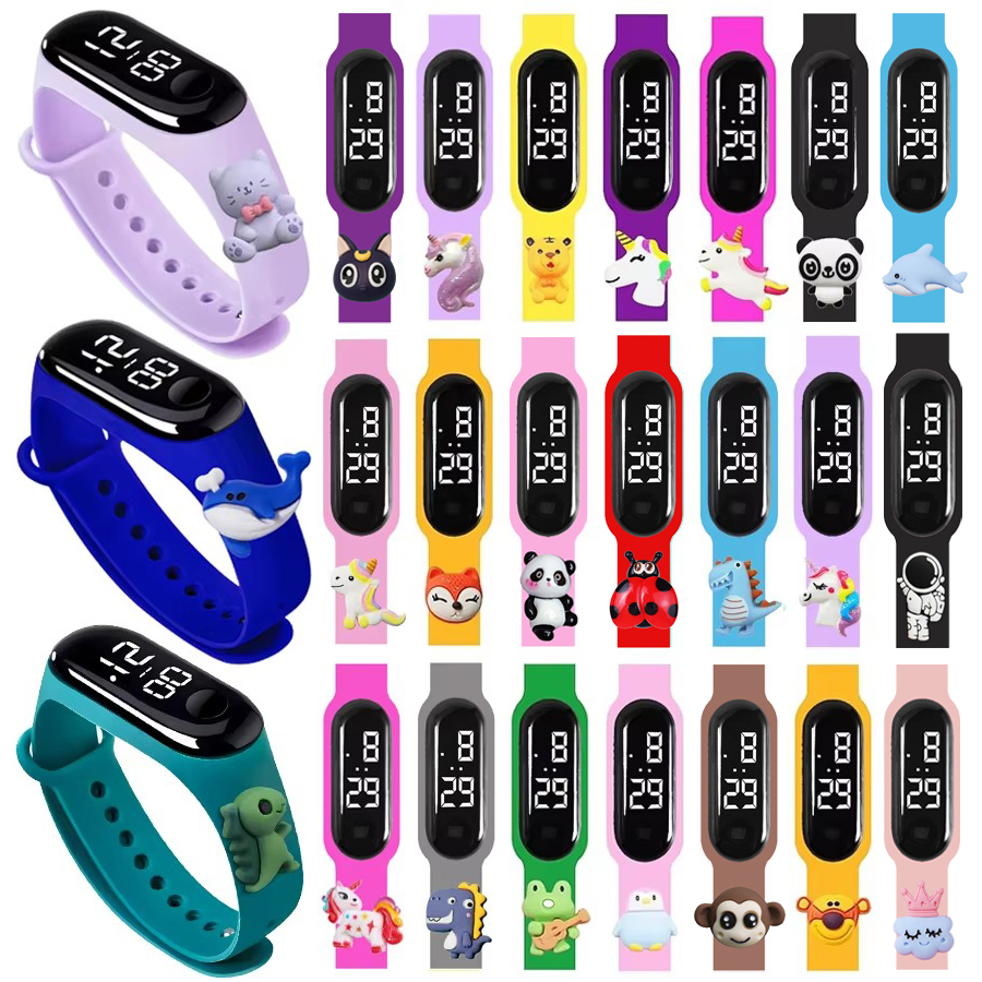 2025 New Kids Smart Touch Led  - Smartwatch Digital Watches For Kid Girl บทวิจารณ์และราคา