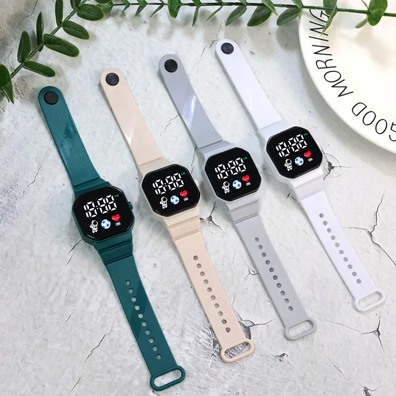 Kids Watches LED Digital Kids  - Smartwatch Digital Watches For Kid Girl บทวิจารณ์และราคา