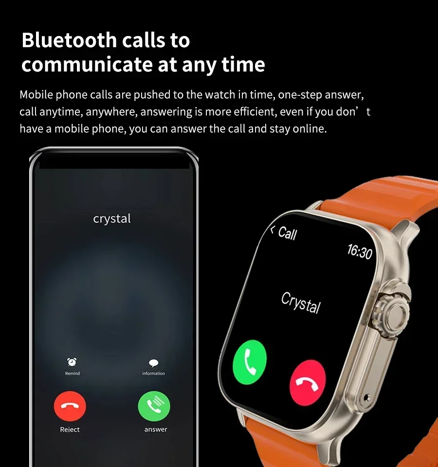 Hello Watch 5+ Smart Watch Wat - Smartwatch Watches With Bluetooth บทวิจารณ์และราคา