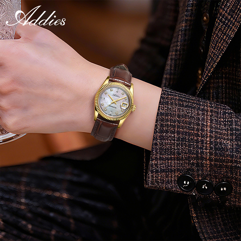 Addies 585 Quartz Woman's Watc - Waterproof Diving Watch บทวิจารณ์และราคา