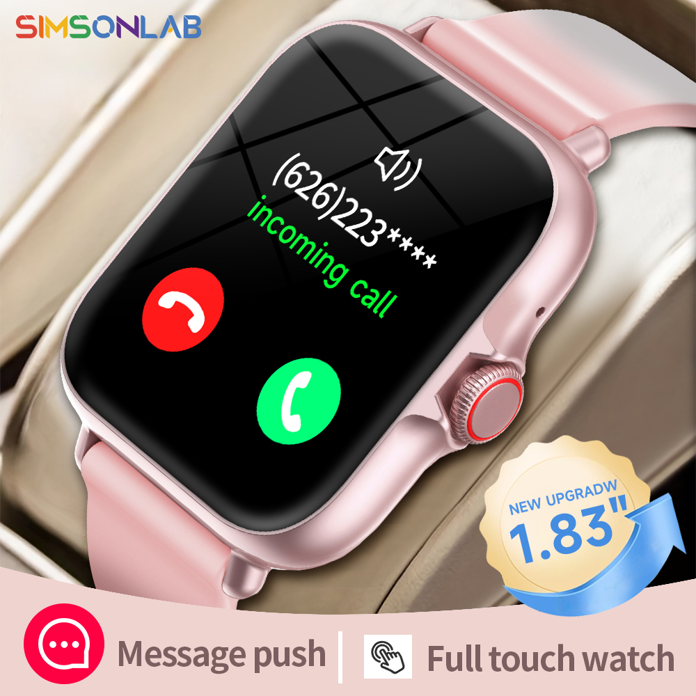 New 1.83''Screen Smartwatch Wi - Smartwatch Watches Gift For Women บทวิจารณ์และราคา