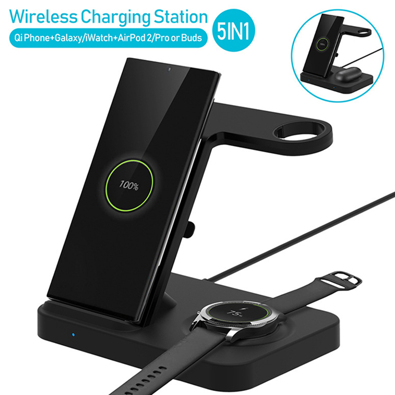 5-in-1 wireless charging stati - Watch Watch Xs บทวิจารณ์และราคา