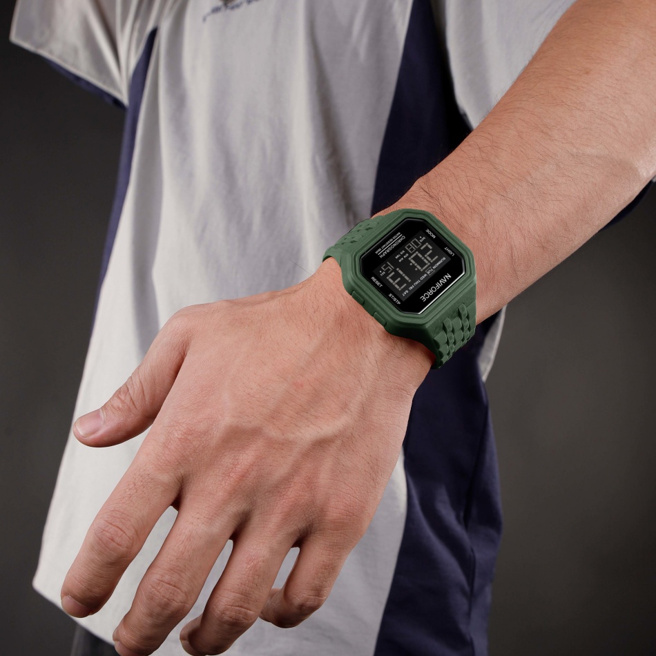NAVIFORCE New Retro Mens Digit - Tide Watch Surf บทวิจารณ์และราคา