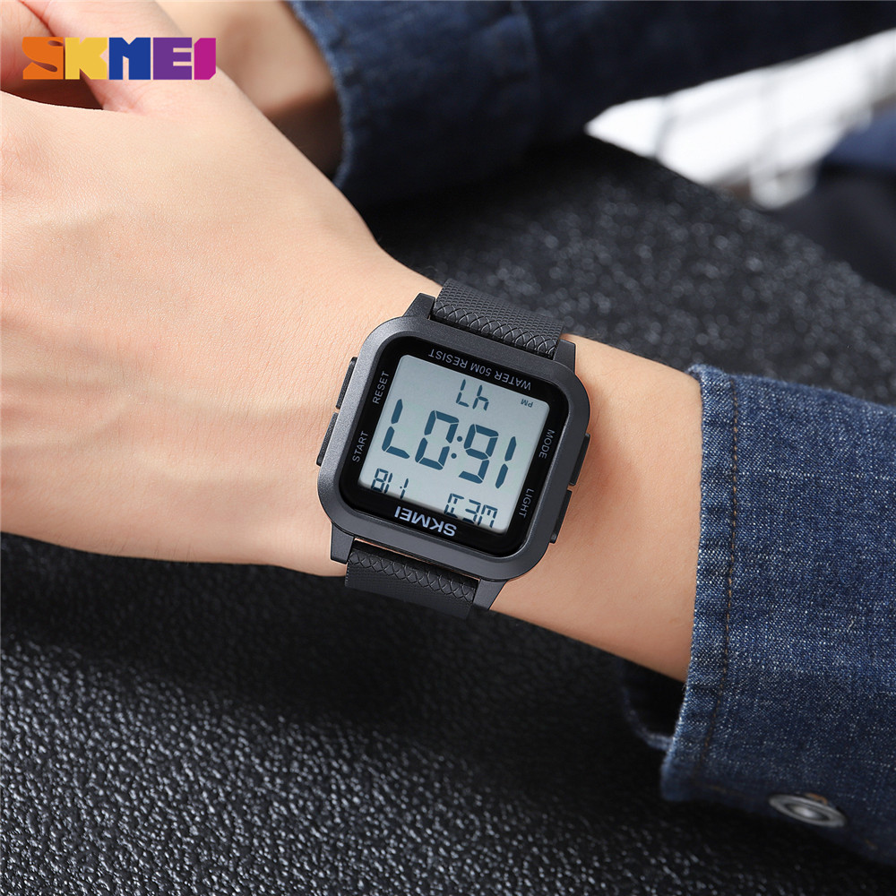 SKMEI Outdoor Sport Watch Men  - Tide Watch Surf บทวิจารณ์และราคา