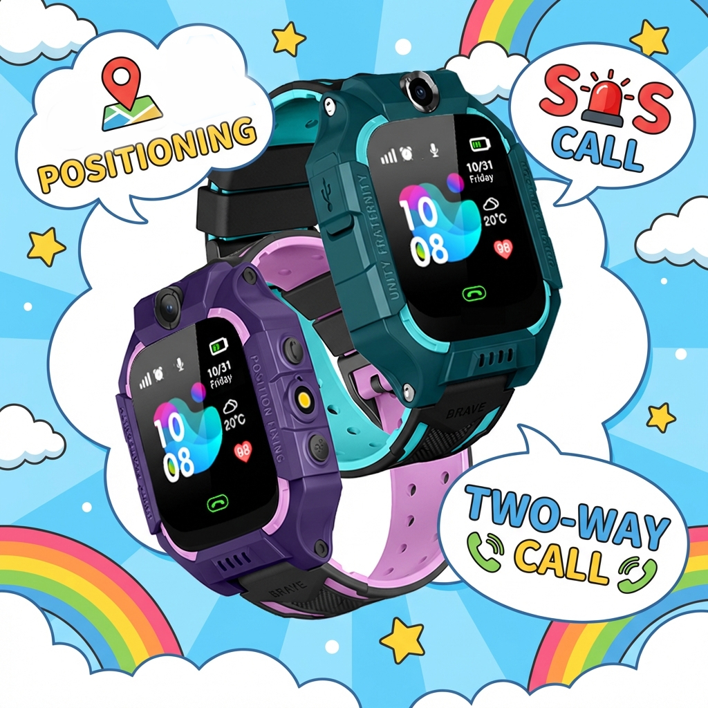 Children Smart Watch 2G Postio - Smartwatch Watches For 12 Year Old Boy บทวิจารณ์และราคา