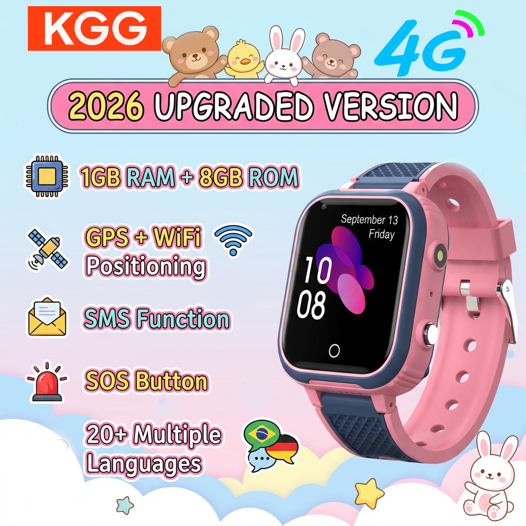 New Smart Watch Kids 4G GPS WI - Smartwatch Watches For 12 Year Old Boy บทวิจารณ์และราคา