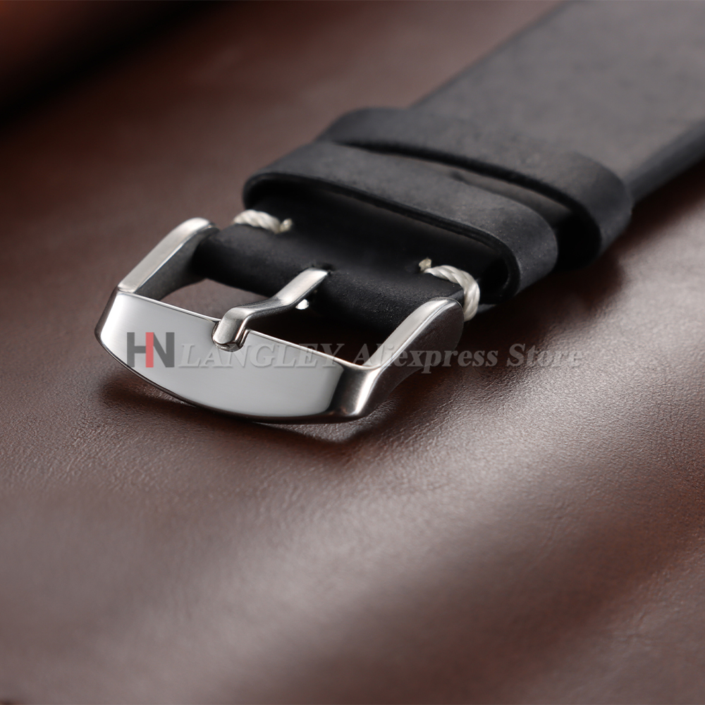 Vintage Oil Wax Cowhide Watch  - Seiko Watches Smartwatch บทวิจารณ์และราคา