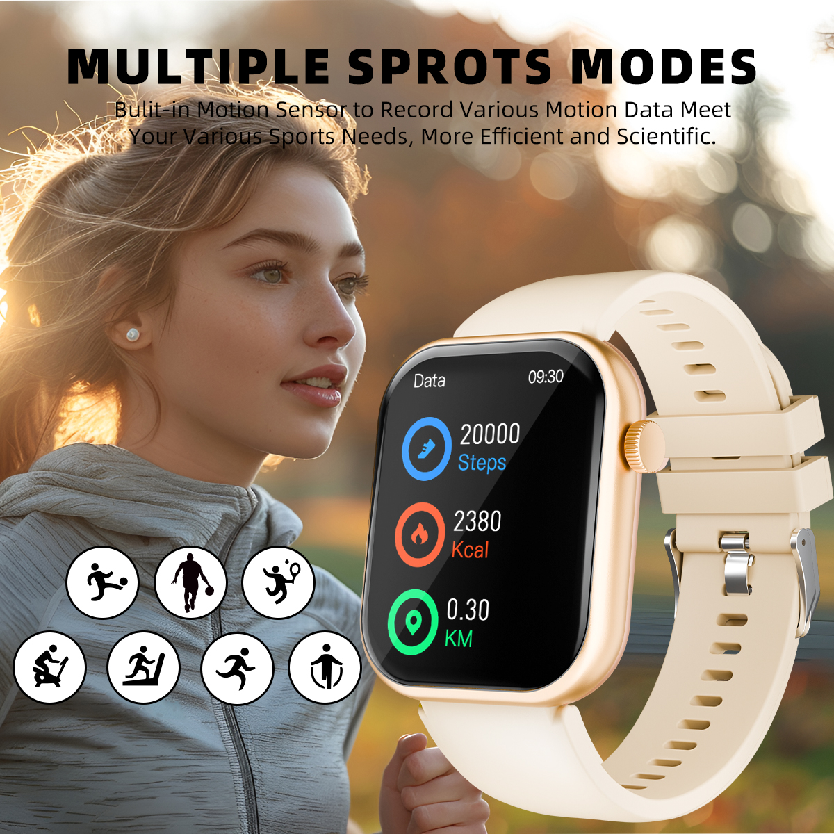 1.83“ Sports Smart Watch Men W - Smartwatch Iphone Watch For Men บทวิจารณ์และราคา