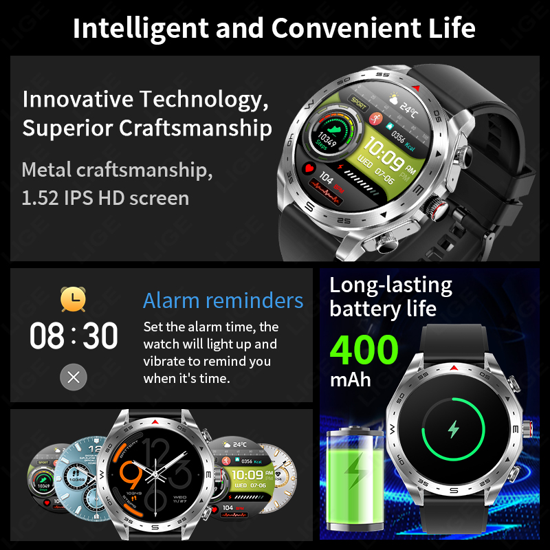 New Smart Watch TWS 2in1 with  - Smartwatch Noise Watches For Men บทวิจารณ์และราคา