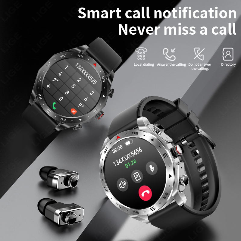 New Smart Watch TWS 2in1 with  - Smartwatch Noise Watches For Men บทวิจารณ์และราคา