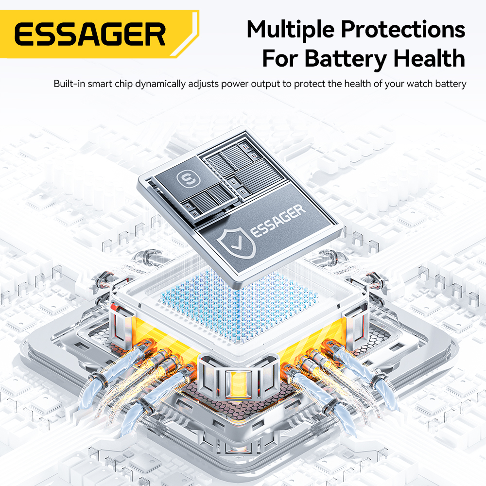 Essager 5W Magnetic Wireless C - Smartwatch Watches For Iphone บทวิจารณ์และราคา