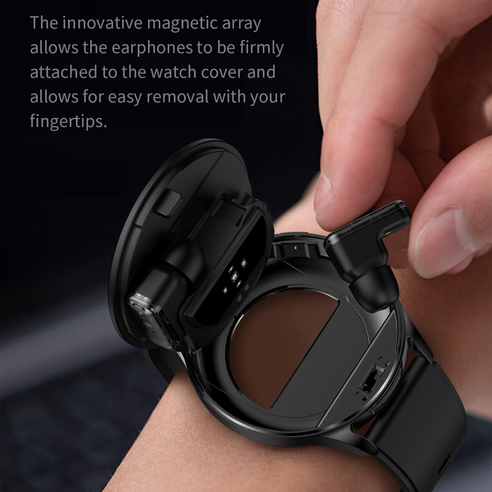 2 In 1 TWS Headset Smart Watch - Smartwatch Noise Watches For Men บทวิจารณ์และราคา