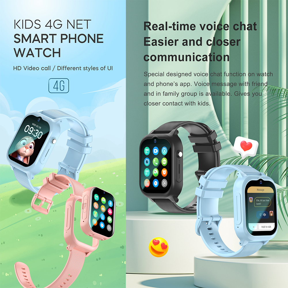 Smart Watch Kids 4G GPS WIFI V - Smartwatch Watches For 12 Year Old Boy บทวิจารณ์และราคา