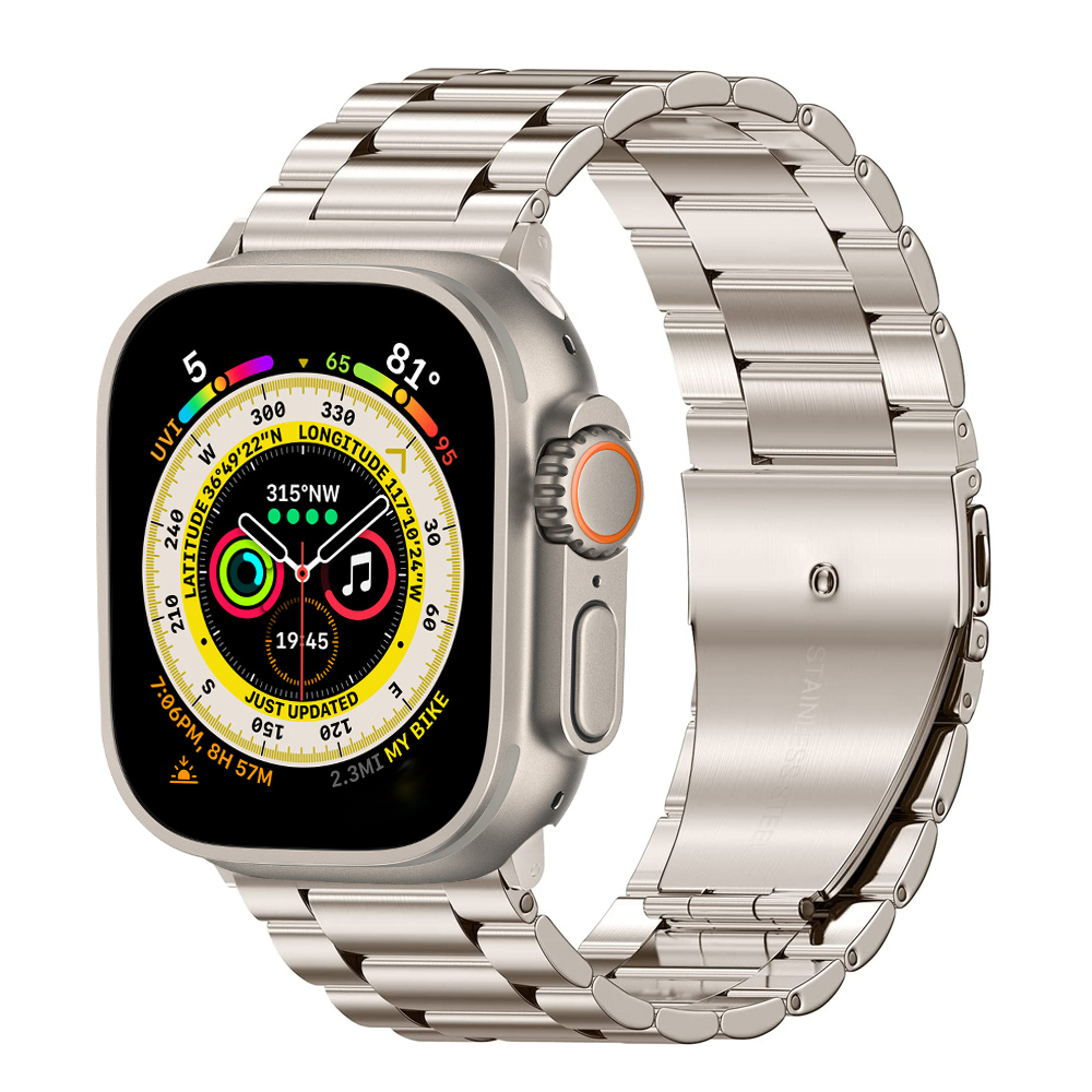 Stainless Steel Strap For Appl - Smartwatch Apple Watches For Men บทวิจารณ์และราคา