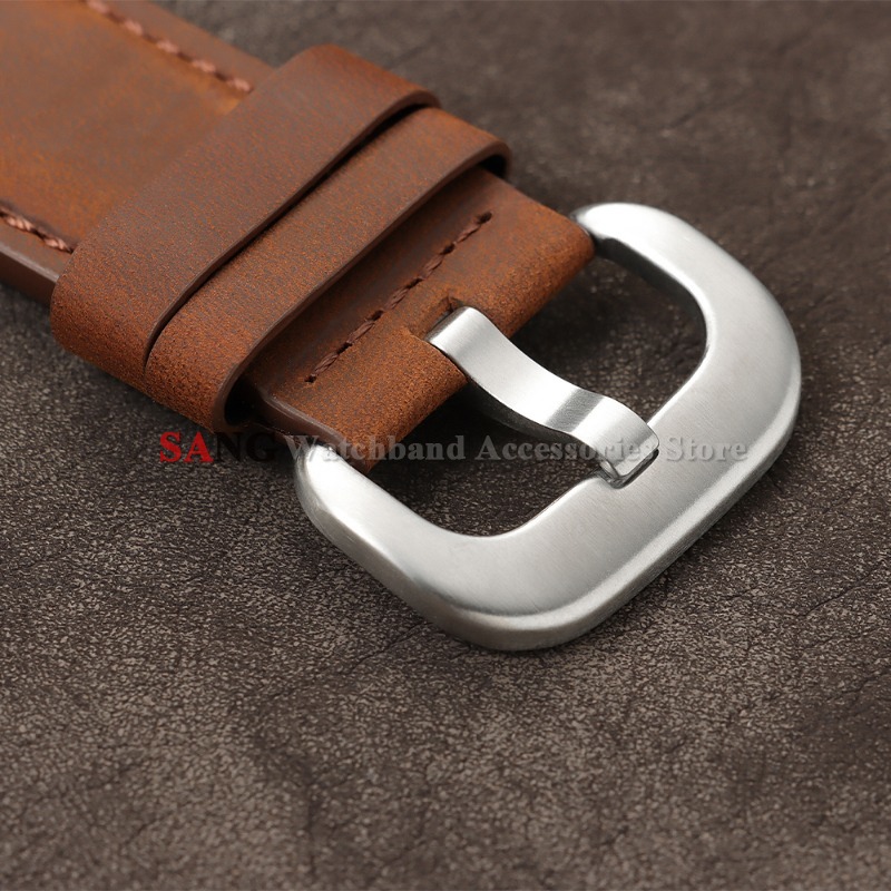 28mm Vintage Leather Watchband - Seiko Watches Smartwatch บทวิจารณ์และราคา