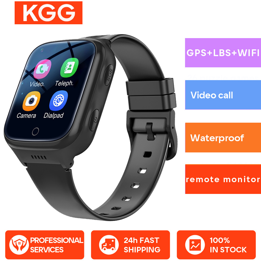 Hot 4G Kids Smartwatch 1000 Ma - Smartwatch Watches For 12 Year Old Boy บทวิจารณ์และราคา