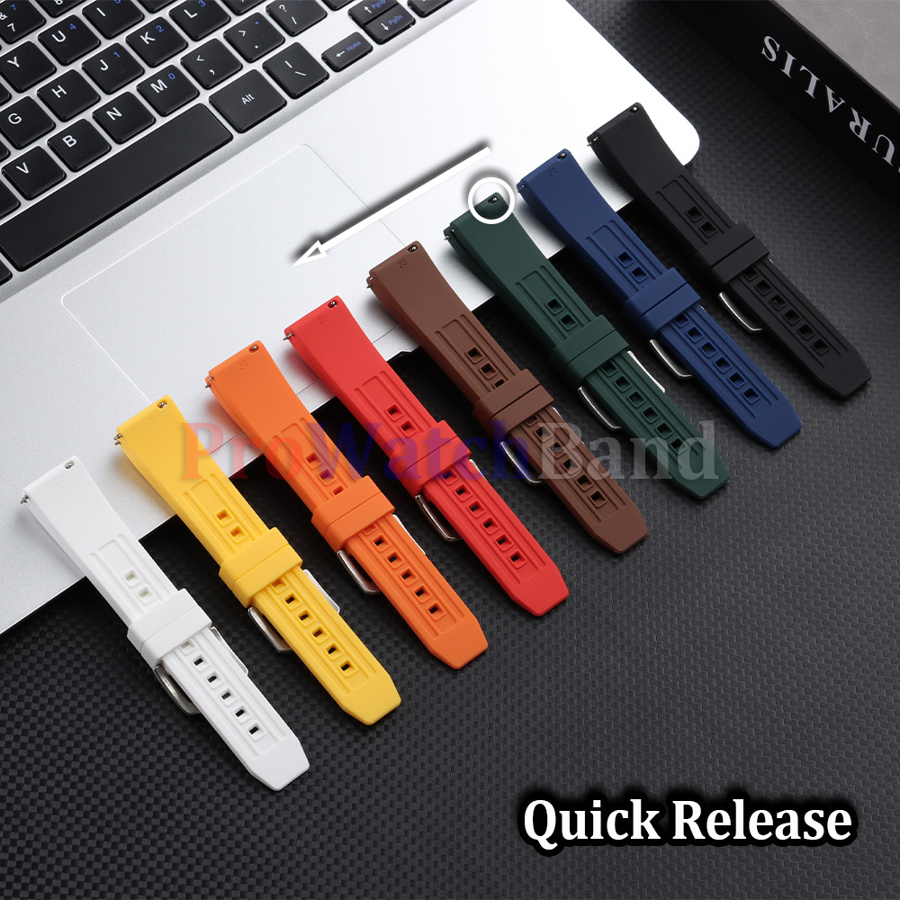 Quick Release Silicone Watch S - Seiko Watches Smartwatch บทวิจารณ์และราคา