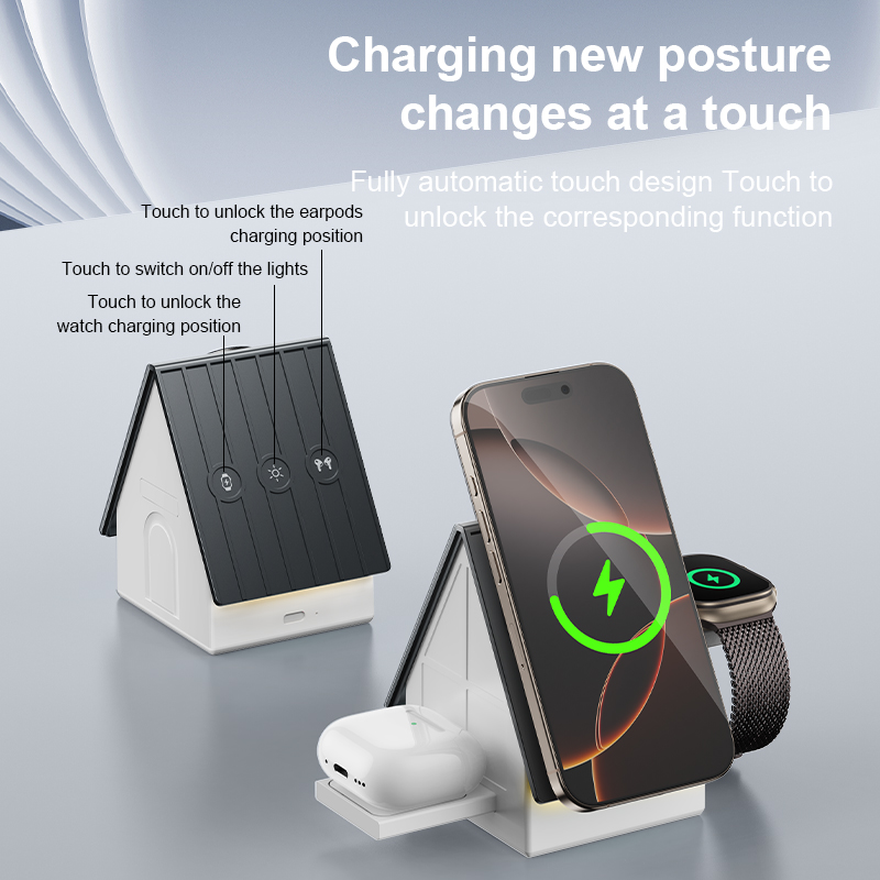 3 in 1 Charging Station Super  - Smartwatch Iphone Watch For Men บทวิจารณ์และราคา