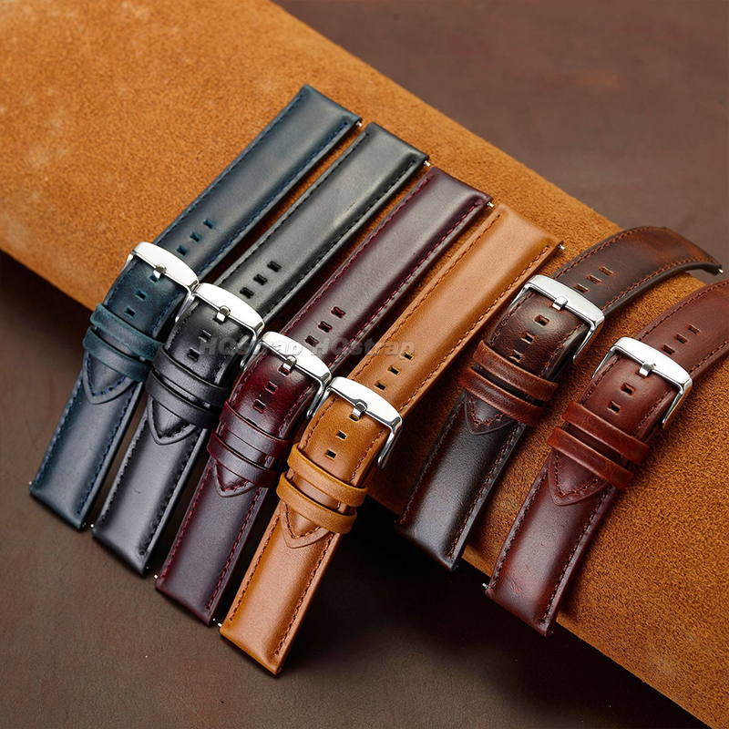 Genuine Leather Band 20mm 22mm - Seiko Watches Smartwatch บทวิจารณ์และราคา