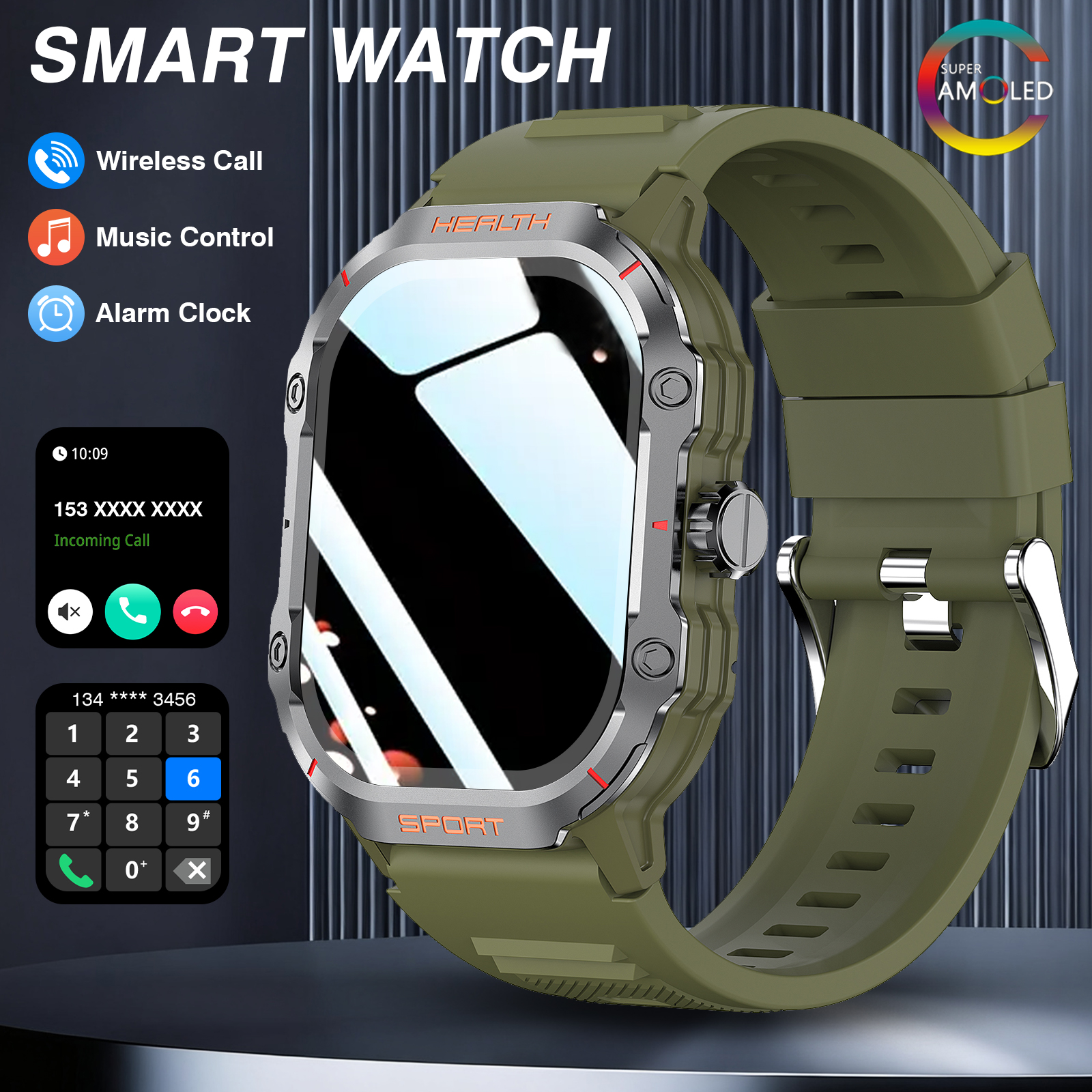 New Smartwatch for Men and Wom - Smartwatch Iphone Watch For Men บทวิจารณ์และราคา