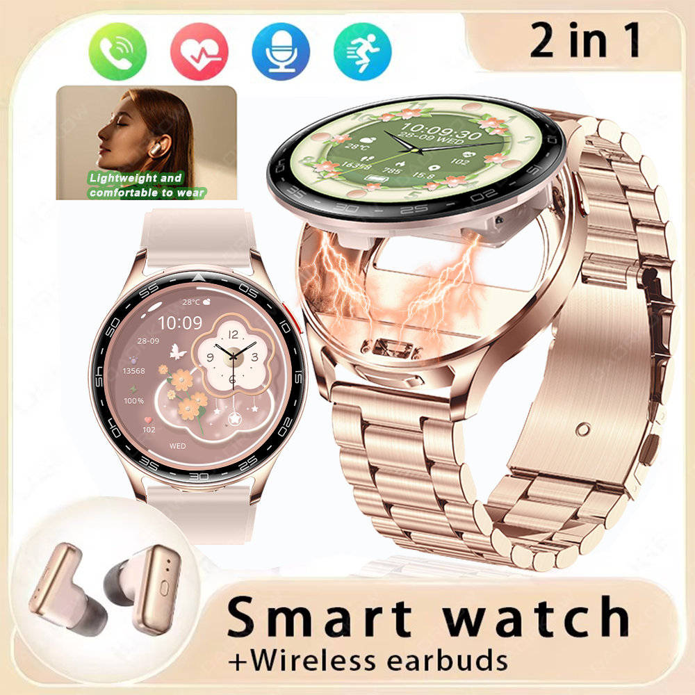 2-In-1 TWS Headset SmartWatch  - Smartwatch Noise Watches For Men บทวิจารณ์และราคา